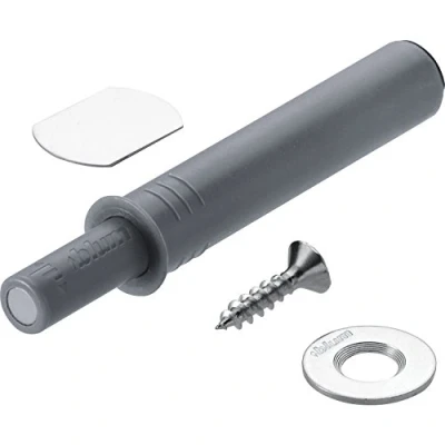 Immagine di LMC SAS Blum Tip ON per porte 956.1004 versione corta con magnete, grigio