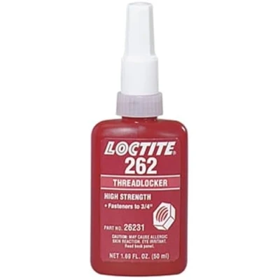 Immagine di LOCTITE 135376 Frenafiletti Bottiglia Rosso molto resistente, Di media solidità 50