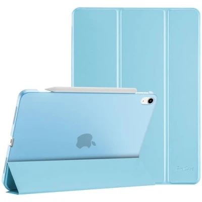 Immagine di ProCase Custodia iPad Air 11&quot; M2 2024, Cover 6/5/4 Generazione (10,9 Pollici Modello 2022/2020), [Supporta Ricarica di Pencil 2] Smart Leggero Auto Svegliati/Sonno Cielo