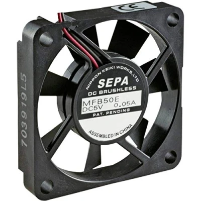 Immagine di SEPA MFB50E12A Ventola assiale 12 V/DC 14.3 m3/h (L x L A) 50 10.2 mm