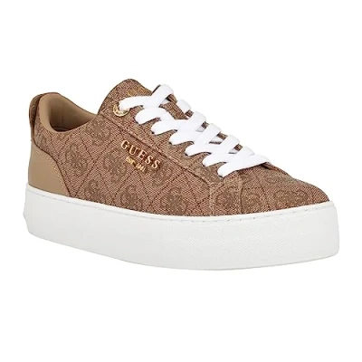 Immagine di GUESS Genza, Scarpe da Ginnastica Donna, Latte Multi 110, 38 EU