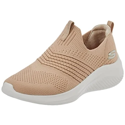 Immagine di Skechers Ultra Flex 3.0 Classy Charm, Scarpe da Ginnastica Donna, Taupe, 35 EU