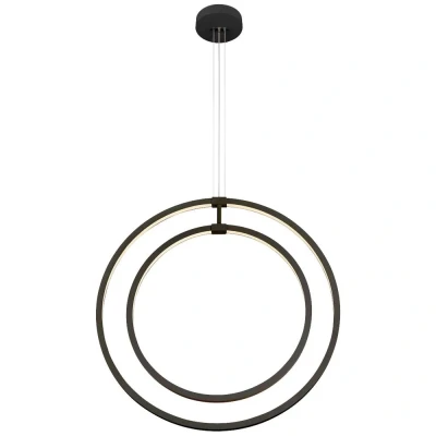 Immagine di SLV ONE VERTICAL 1008002 Lampada a sospensione LED (monocolore) 40 W Nero