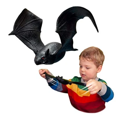 Immagine di Rep Pals Pipistrello, Giocattolo Elastico di Deluxebase. Animaletti Gomma Super Elastici Che sembrano Veri, Perfetti per i Bambini