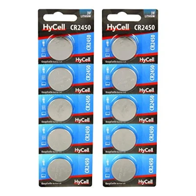 Immagine di HyCell 1516 10 pezzi CR2450 argento