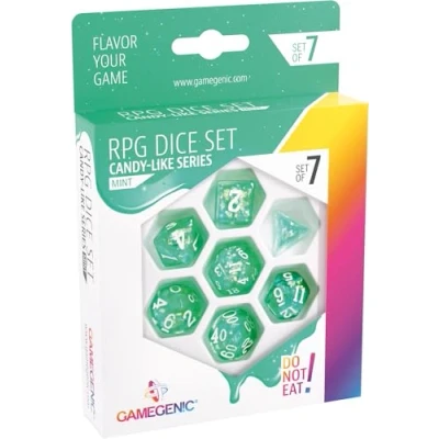 Immagine di Gamegenic, Candy like Series Peach RPG Dice Set