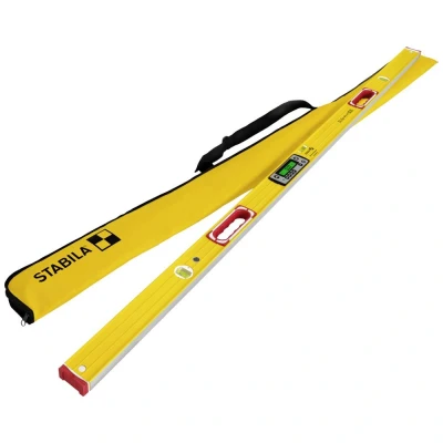 Immagine di Stabila TECH 196 DL 19824 Livella a bolla digitale Con arresto antiscivolo, Incl. borsa 183 cm 0.5 mm/m