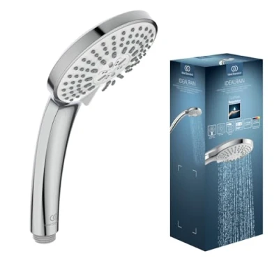 Immagine di Ideal Standard B9403AA Idealrain M3 doccetta a 3 funzioni con diametro 10 cm, cromato