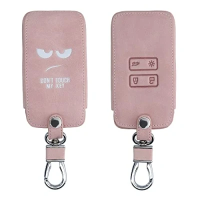 Immagine di kwmobile Custodia Compatibile con Renault 4 tasti Smart Key (solo Keyless Go) Cover Chiavi Auto Protezione Copri Telecomando Chiave Copertura Don&#039;t touch my