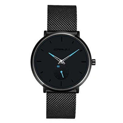 Immagine di SUPBRO Orologio Uomo Analogico Quarzo per 30M Impermeabile Acciaio Inossidabile da Mode Casual Designer