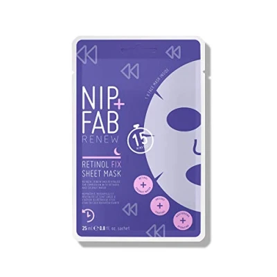 Immagine di Nip+Fab Retinol FIX Sheet MASK Maschera viso, Taglia: 25 ml,