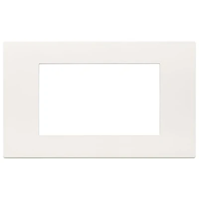 Immagine di Vimar 30654.00 serie Linea Placca 4 moduli, tecnopolimero, bianco