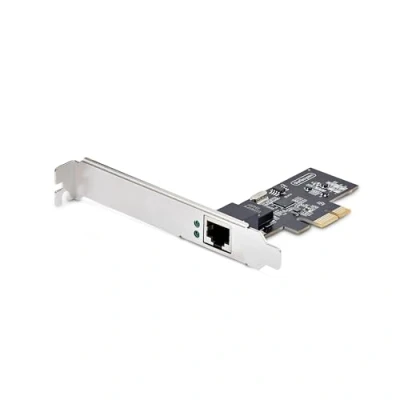 Immagine di StarTech.com scheda di Rete PCIe a 1 porta da 2,5 Gbps, NIC, Intel® I225 V, interfaccia Ethernet multi Gigabit