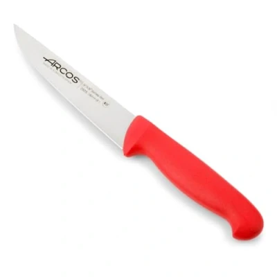 Immagine di Arcos Serie 2900 Coltello Cucina Lama Acciaio Inossidabile Nitrum 150 mm Manico Polipropilene Colore Rosso