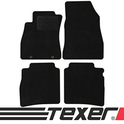 Immagine di TEXER Tappetini in tessuto, adatti per Nissan Pulsar anno di costruzione 2014 2018 Basic