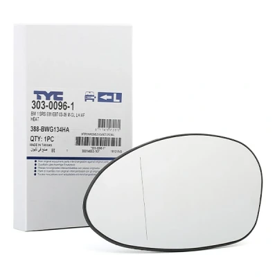 Immagine di TYC 303 0098 1 Vetro Specchio Retrovisore Sx BMW: 3 Sedan, Hatchback, Touring