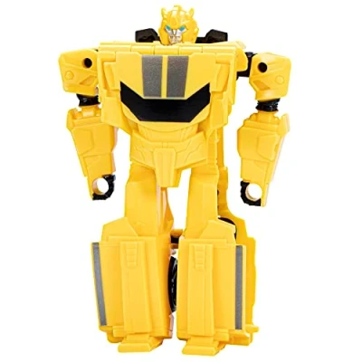 Immagine di Transformers EarthSpark Action Figure di Bumblebee da 10 cm, conversione in 1 Passaggio con Lancio Aria, Robot Giocattolo per Bambini e Bambine dai 6 Anni su