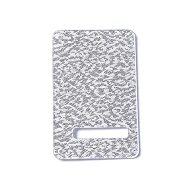 Immagine di Dopro Strat Piastra posteriore per chitarra ST Trem Tremolo, adatta Fender Stratocaster standard USA/Messicano, colore: Argento