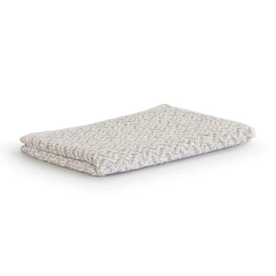 Immagine di Möve Brooklyn Asciugamano ospite a spina di pesce, 50 x 30 cm, in 85% cotone, 10% viscosa, 5% lino, colore naturale/cashmere