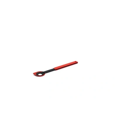 Immagine di Woll KU005 Cook It Cucchiaio Forato con Fibra di Vetro Verst ärktem Manico e Bordo in Silicone Fino a 260 C Resistente al Calore, 6 x 32,5 cm