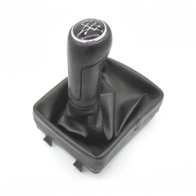 Immagine di NUOSDEX Compatibile con Polo per 9N 9N2 2002 2003 2004 2005 2006 2007 2008 2009 Leva del pomello Cambio Copertura dell&#039;auto