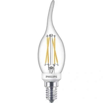 Immagine di Philips Lighting 871951432437400 LED (monocolore) ERP D (A G) E14 Forma di candela 3.4 W = 40 Bianco caldo (Ø x L) 35 mm 119 1 pz.