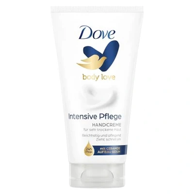 Immagine di Dove Crema per le mani intensiva con cura DUO (umidità e profonda), appositamente progettata molto asciutte, 75 ml (confezione da 1)