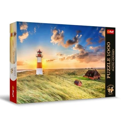 Immagine di Trefl Premium Plus Quality Puzzle Photo Odyssey: Faro a List, Germania 1000 Pezzi, Foto Uniche, Tessere Perfettamente Abbinabili, per Adulti e Bambini partire dai 12 Anni, Multicolore, 10823