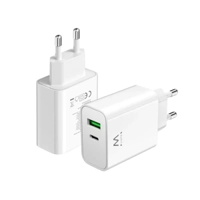 Immagine di Caricabatterie USB C, Caricatore per iPhone 15/14/13/12/11/Pro/Max/Mini/SE/X/XR/XS/8/7, iPad Pro/Air, Air/Pods Pro, Samsung Galaxy Note, Huawei, XiaoMi etc., 2 porte,30W Type C Super Veloce