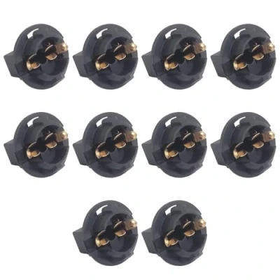Immagine di Young Wolf 10 PZ Auto Manometro Cluster Lampadine Base Holder Socket Twist Lock T10 194 12V per Pannello Strumenti Dash Light