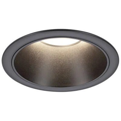 Immagine di Paulmann 94871 Cole Coin Lampada da incasso LED (monocolore) 6 W Nero