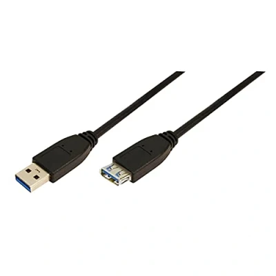 Immagine di LogiLink Cavo USB 3.2 Gen1 (USB 3.0) Spina A, Presa A 2.00 m Nero CU0042