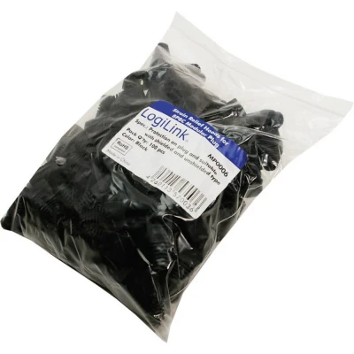 Immagine di Protezione antipiega RJ45 MP0006 Nero LogiLink 100 pz.