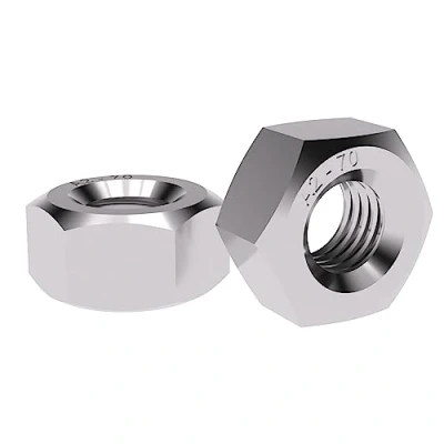 Immagine di Offgridtec Dadi in acciaio inox A2 V2A, DIN 934/ISO, 25 pezzi, M8