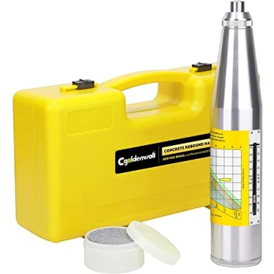 Immagine di CGOLDENWALL Sclerometro per Calcestruzzo con Manuale Italiano Resiliometer nell&#039; Ambito di 10 60 Mpa ZC3 A