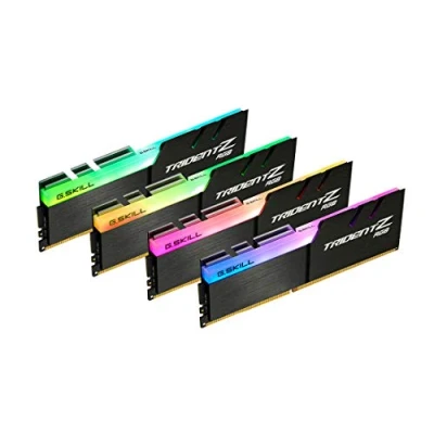 Immagine di G.Skill F4 4000C18Q 128GTZR Kit memoria PC DDR4 128 GB 4 x 32 4000 MHz
