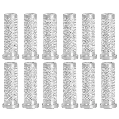 Immagine di Zerone Inserti della Base di Tiro con L&#039;Arco dei Ricambi 12pcs, Accessorio Standard Caccia Freccia del Carbonio 6.2mm / 0.24in Alluminio