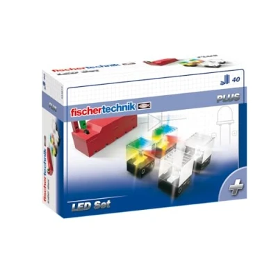 Immagine di fischertechnik 533877 set supplementare Rainbow e 2 LED bianchi, per effetti luminosi emozionanti, Colore Colourful