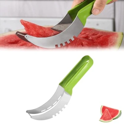 Immagine di Vordpe 1 pezzo affettatrice per frutta multifunzionale in acciaio inossidabile, anguria, anguria melone