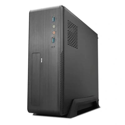 Immagine di TooQ TQC 3006DU3C Custodia per computer, 2 x USB 3.0, 500 W, lettore di schede laterale, colore nero