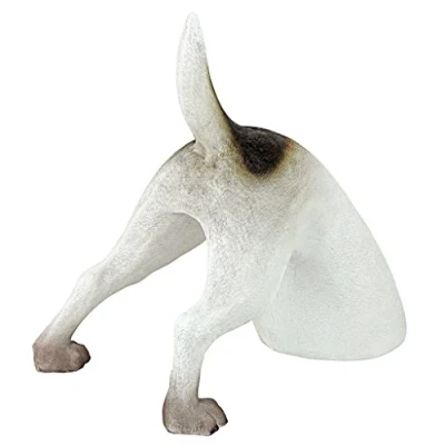 Immagine di Design Toscano Terrence il Terrier che scava Statua da giardino, poliresina, a colori, 30 cm