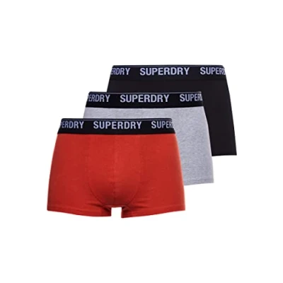 Immagine di Boxer in cotone biologico Superdry (x3)