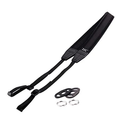 Immagine di JJC Tracolla in neoprene per fotocamera Fujifilm Insta. Mini 11 12 40 70 90, Ricoh GR IIIx, III, II, GR, Sony RX100 VA, VII, VI, V, IV, II Mirrorless o Instamatic