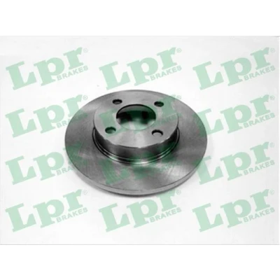 Immagine di LPR A1081P Disco freno 256 13 4 pieno AUDI: 80 B3