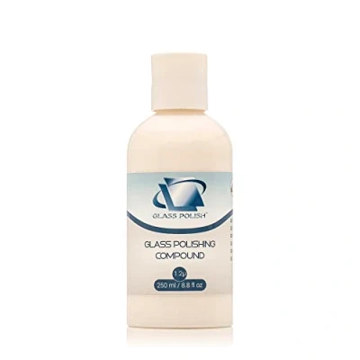 Immagine di Glass Polish 250ml Composto Lucidante per Vetri Pasta Concentrata di Ossido Cerio a Grana Fina Lucidatura Professionale Tutte le Superfici in Vetro 1,2 Micron