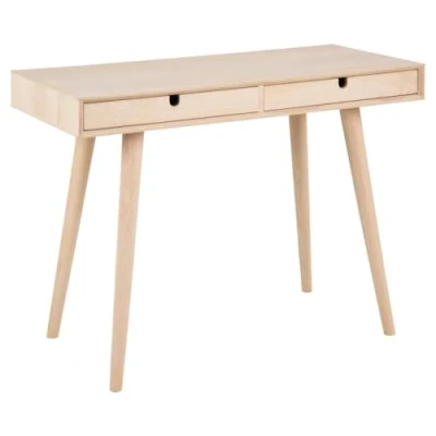 Immagine di AC Design Furniture Lena scrivania, Legno, con venature Bianche, B: 100 x T:45 H: 74 cm