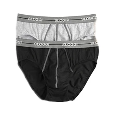 Immagine di Sloggi 2ER PACK Start BOX Slip, Uomo, Taglia: XXL, Grey combination