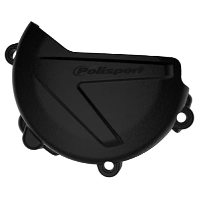Immagine di POLISPORT 8463600001 Protezione coperchio frizione in poliammide resistente agli urti compatibile con le moto Yamaha colore nero