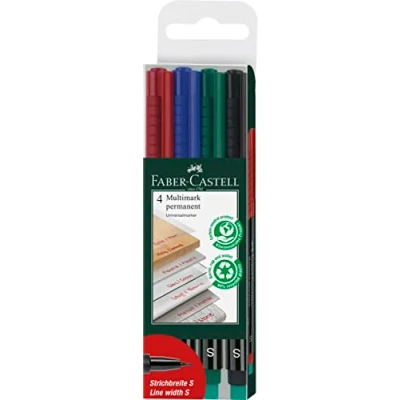 Immagine di FABER CASTELL CF4 MARCATORE MULTIM0 4 COL ASS