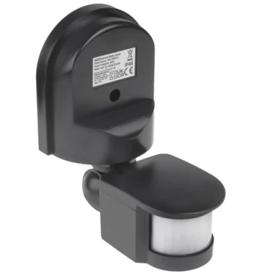Immagine di Maclean Sensore di movimento e crepuscolare a parete 180 max 1200W grigio MCE25 (Grigio)